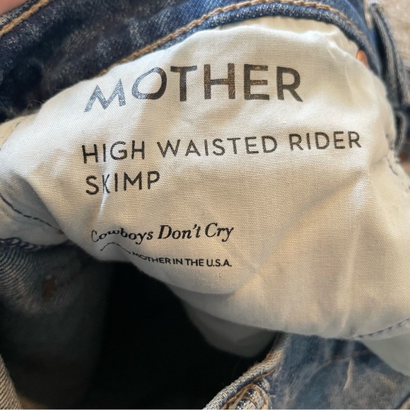 Mother Superior Jeans High Waisted Rider Skimp - Picture 8 of 10